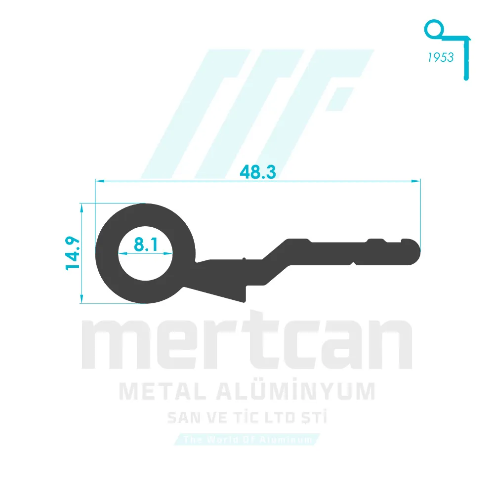 Miscellaneous Hinge Profile - 1954
