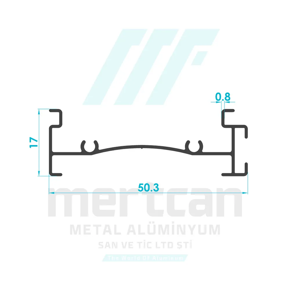 Aluminum Roller Blind Cassette Profile