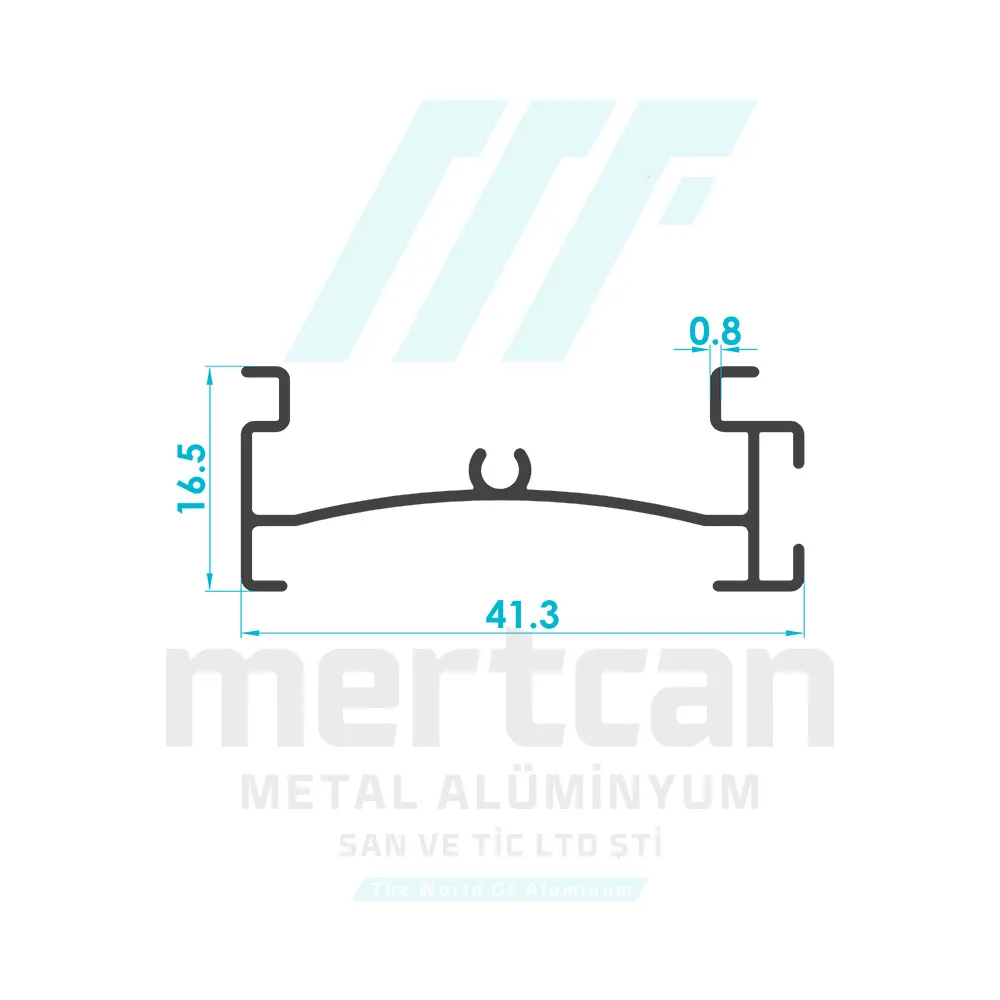 Aluminum Roller Blind Cassette Profile
