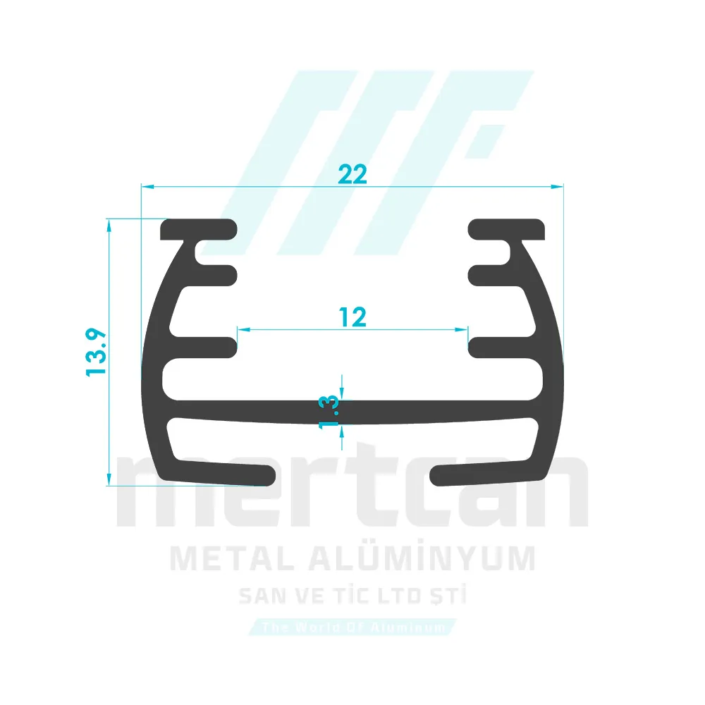 LED Lighting Channel Profile