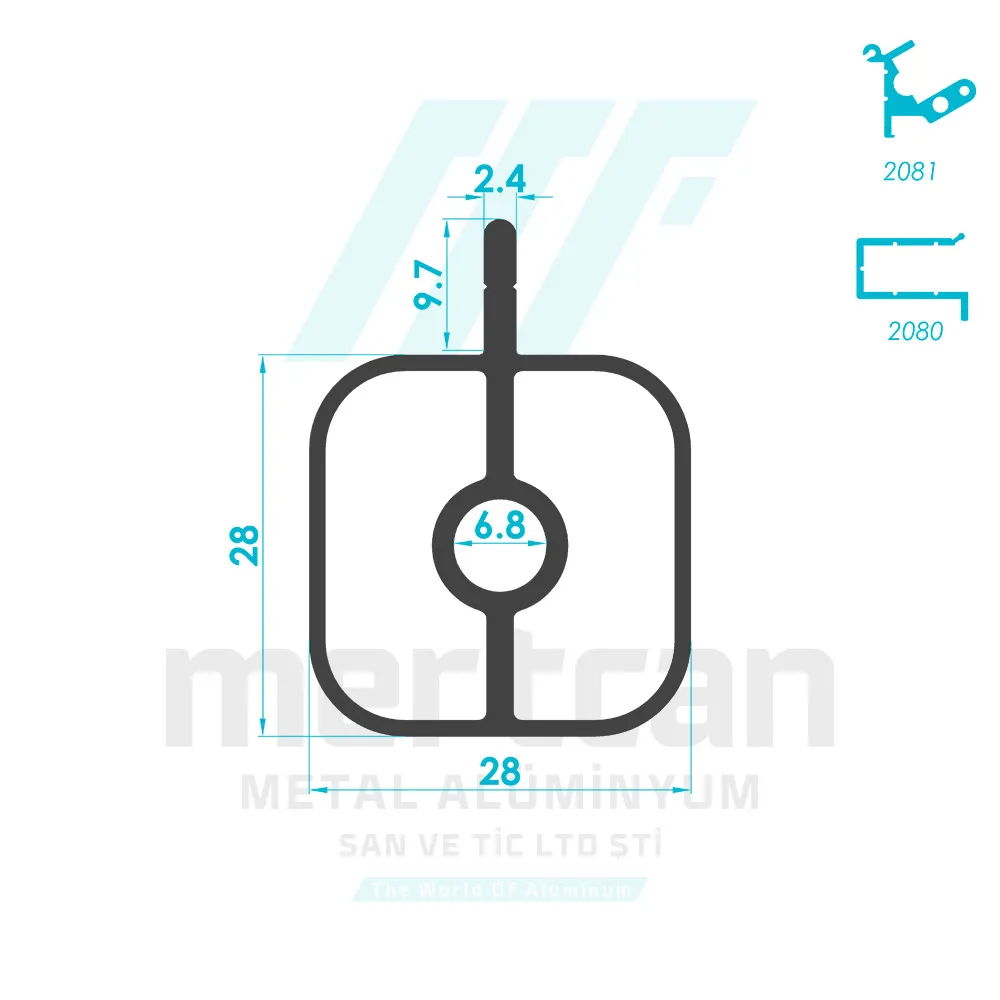 Handrail Laundry Rack Profile - 4-C