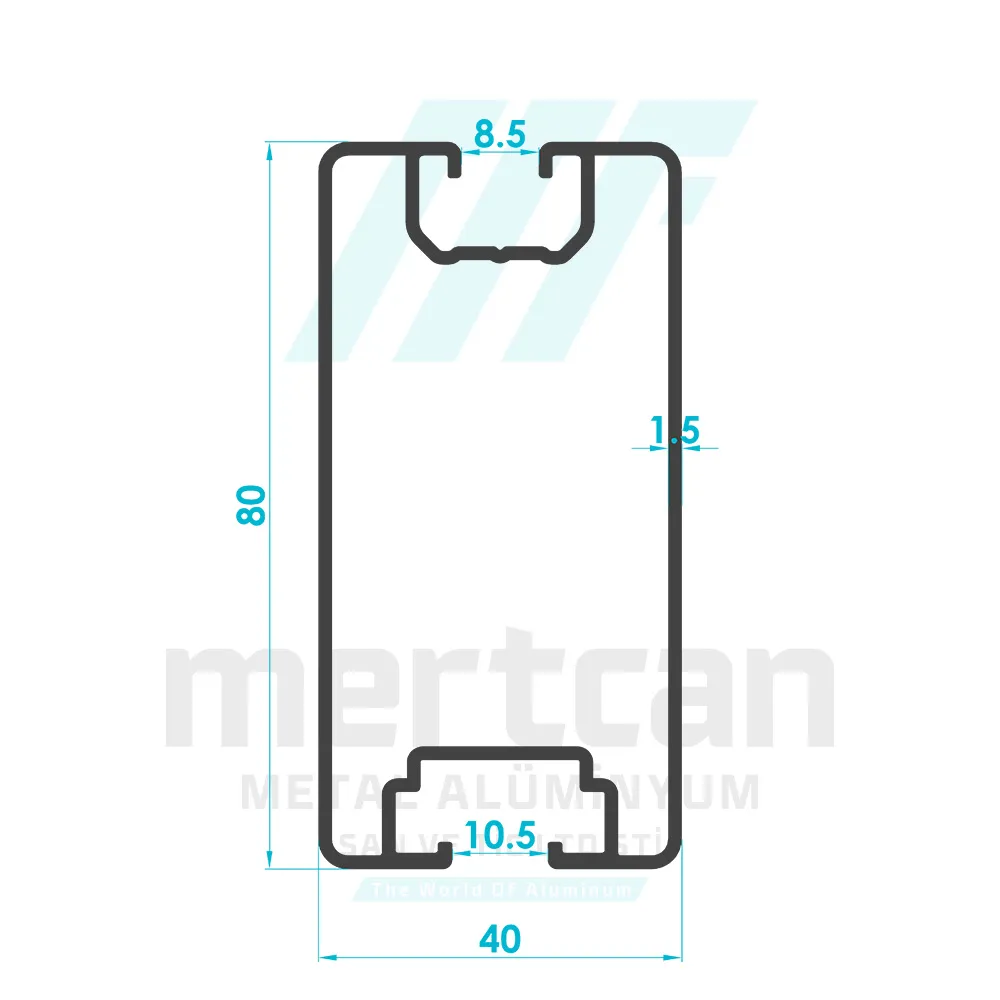 Solar System 80mm Carrier Construction Profile