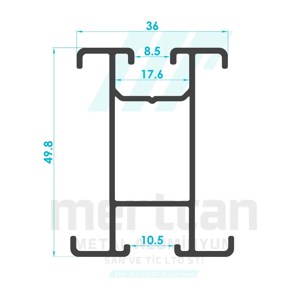 Solar System 50mm Carrier Construction Profile