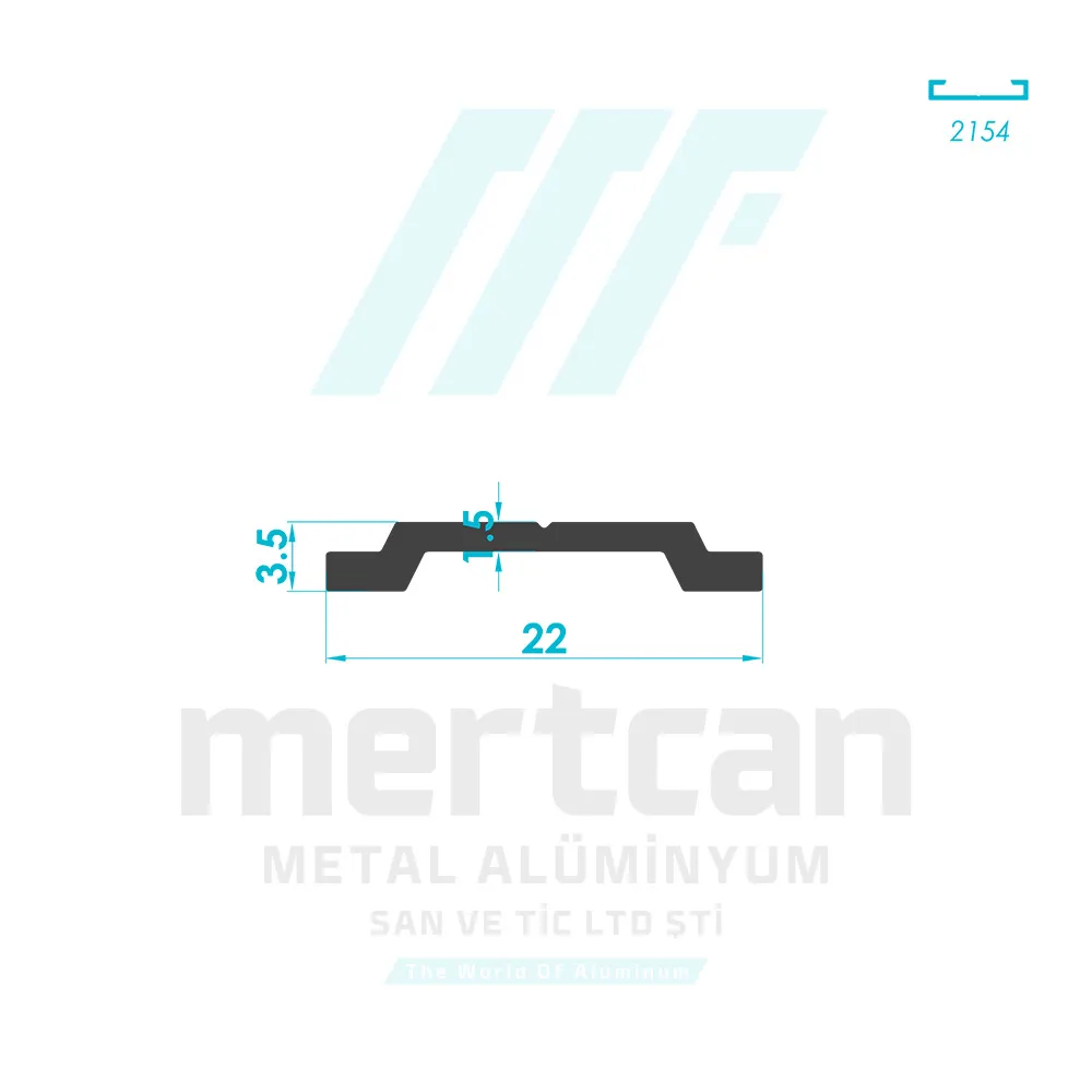 Aldoks Rod Bar Profile - Inner