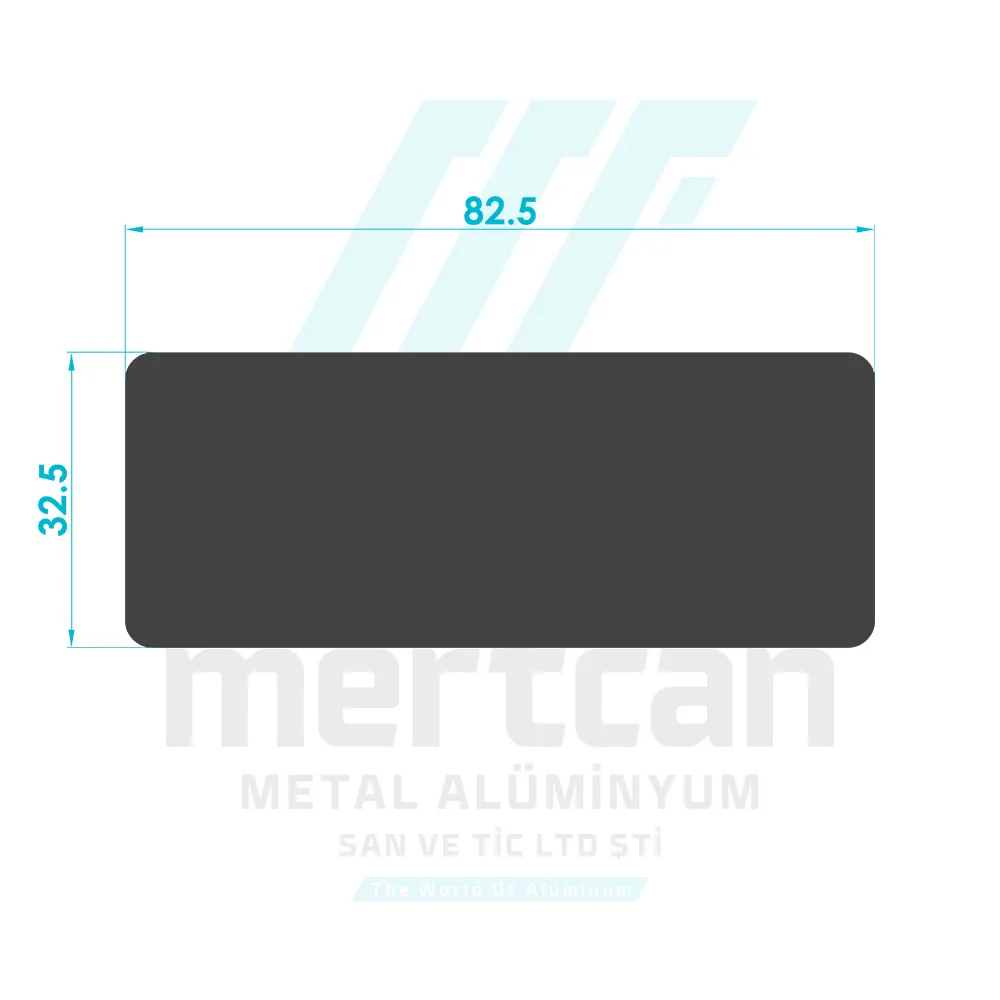 30x80 Solid Bar Profile
