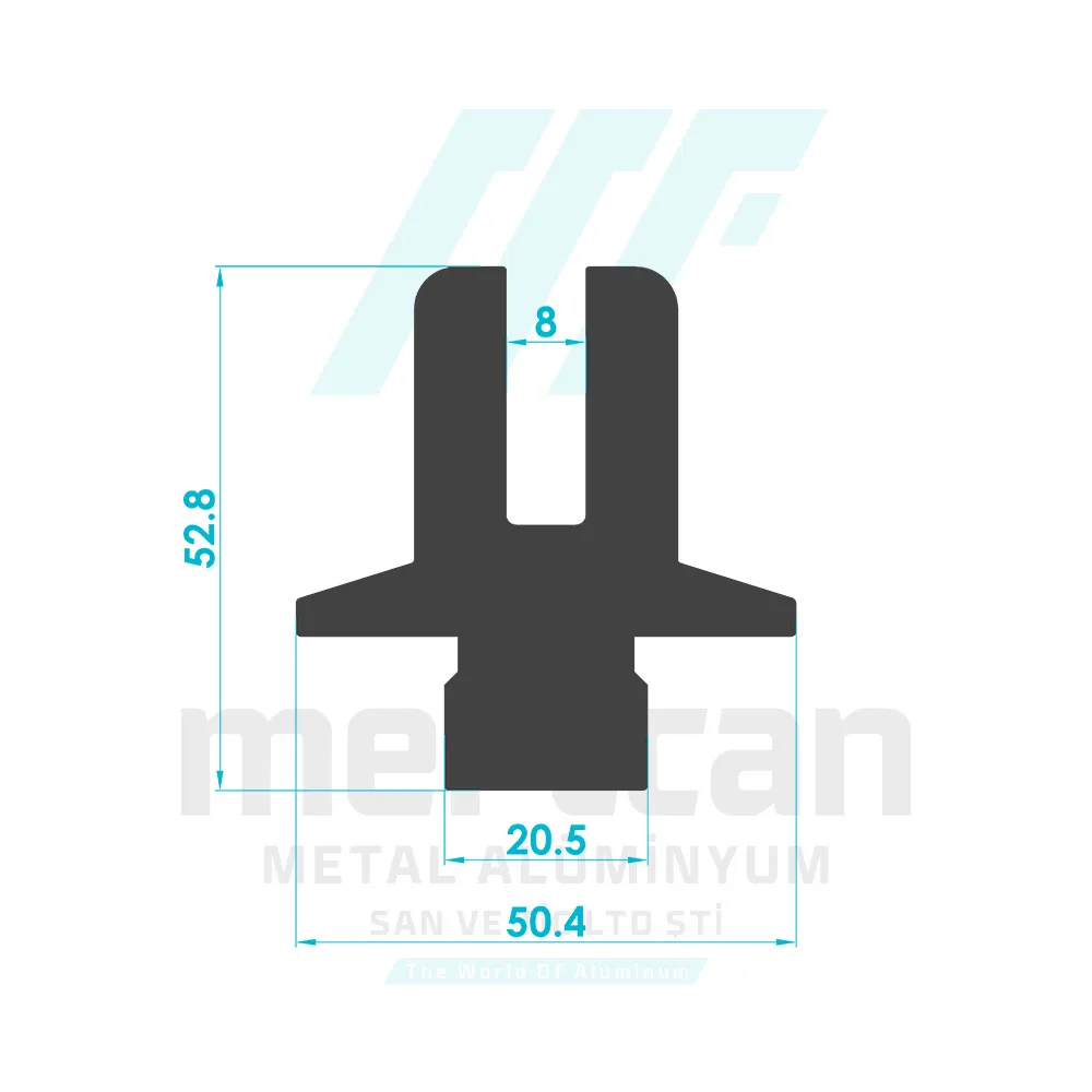 40mm Hat Luxury Movable Joint Profile (Slotted Cap)