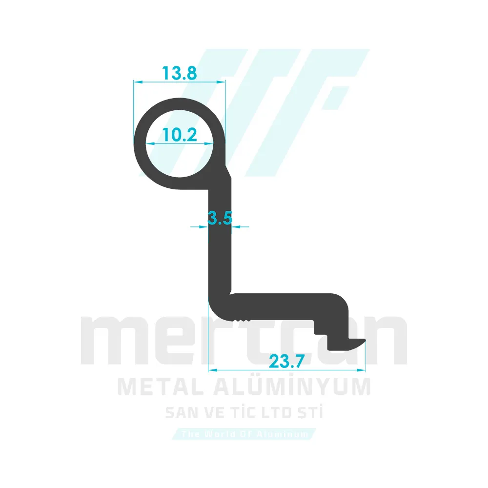 Miscellaneous Hinge Profile - 2171