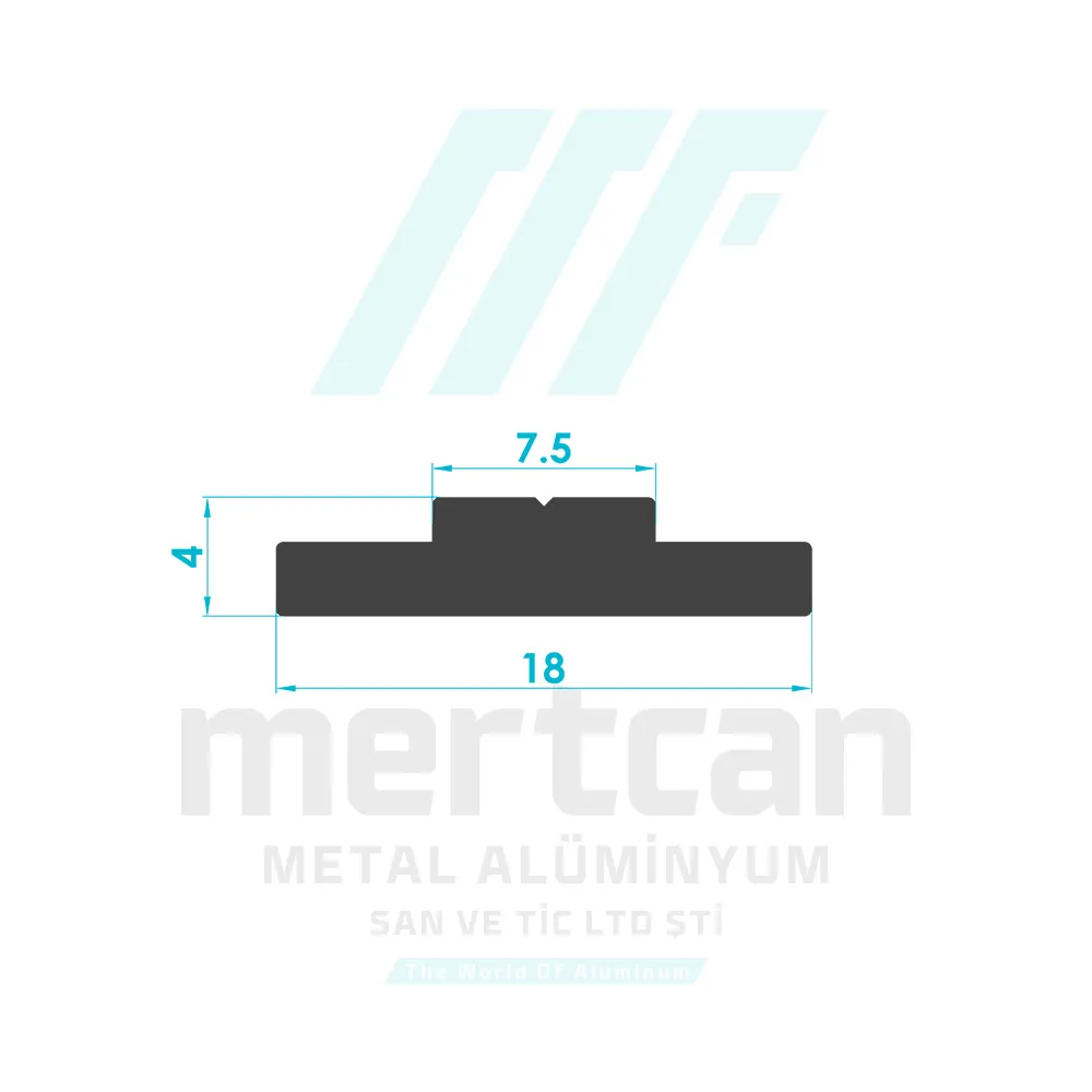 Miscellaneous Hinge Counter Profile - 2185