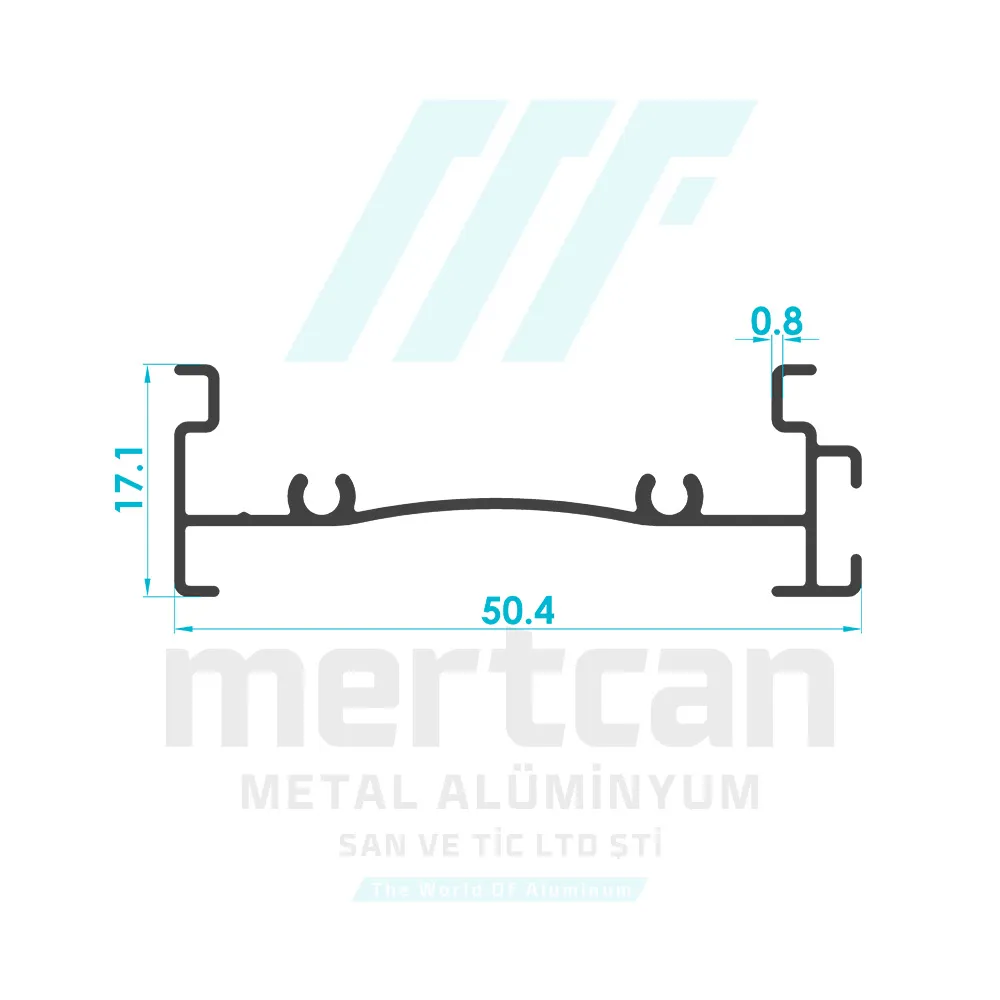 Aluminum Roller Blind Cassette Profile