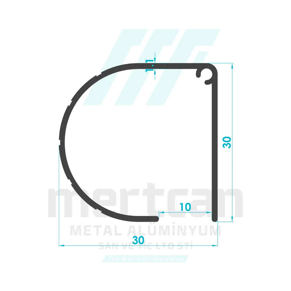 Roller Fly Screen Top Box Profile 3