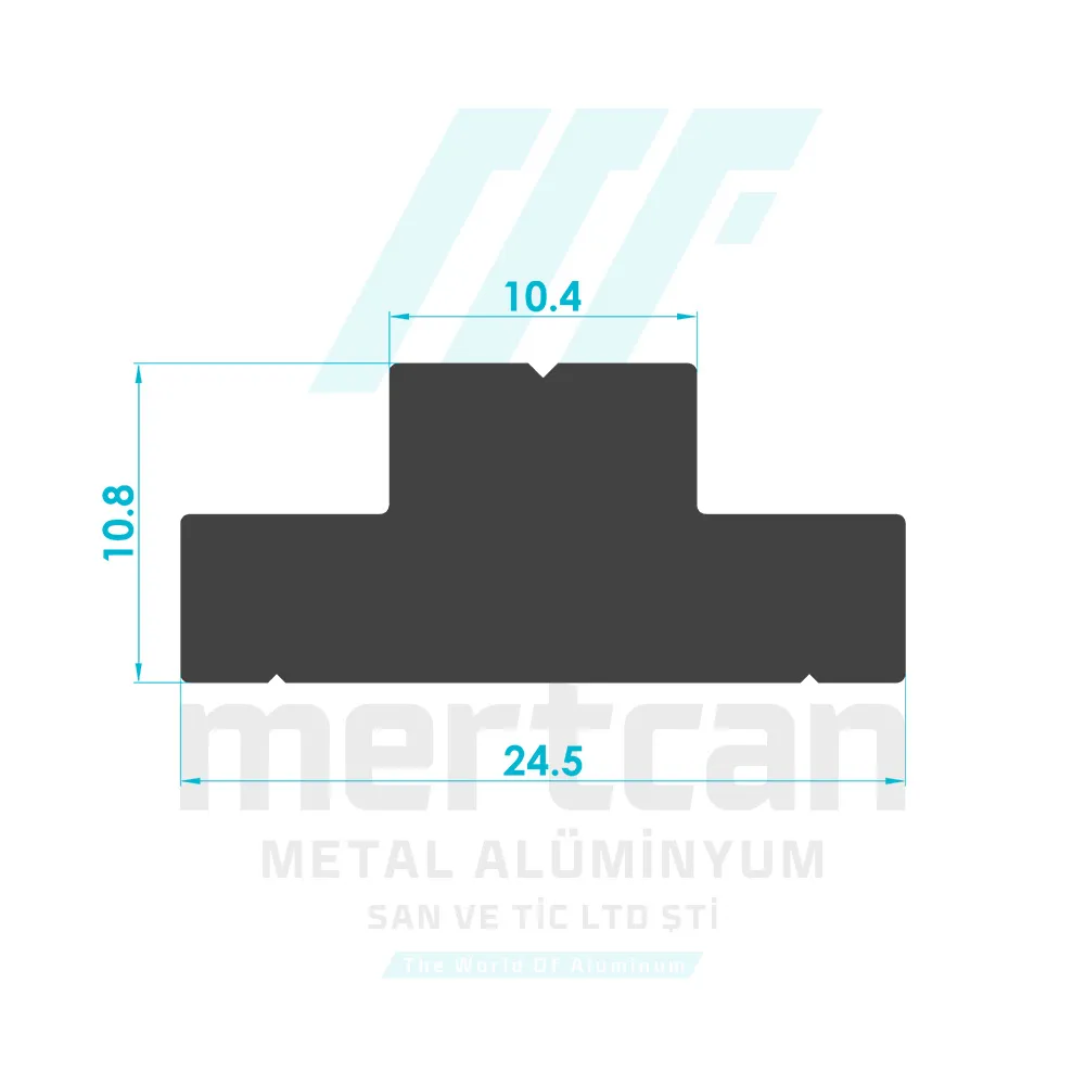 Miscellaneous Hinge Counter Profile - 2248