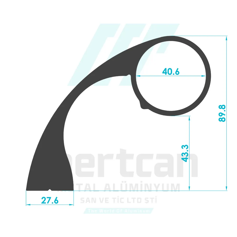 Oval Akbank Handle Apparatus Profile