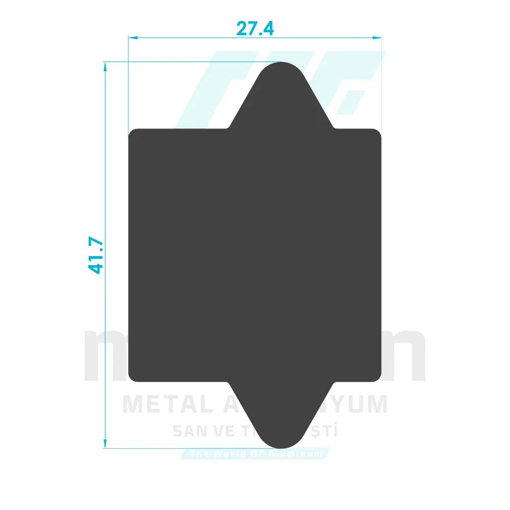 Anodizing Busbar Hanger Profile