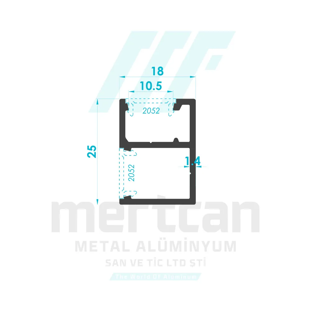 With Cover Glass Support Y Base Profile