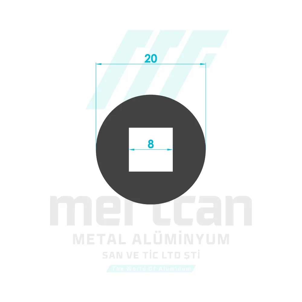 20mm Sausage Handle Pipe Profile