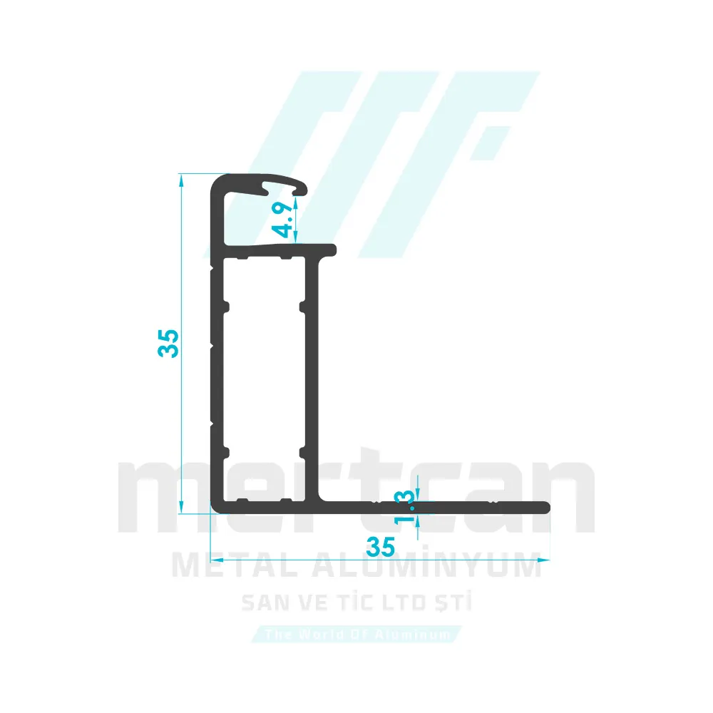 Solar System 35mm Panel Frame Profile