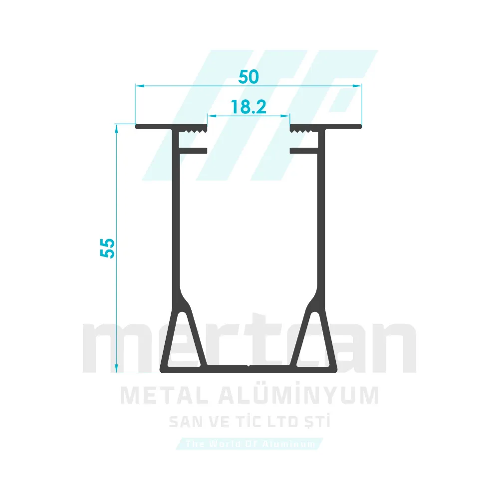 Solar System 55mm Carrier Foot Profile