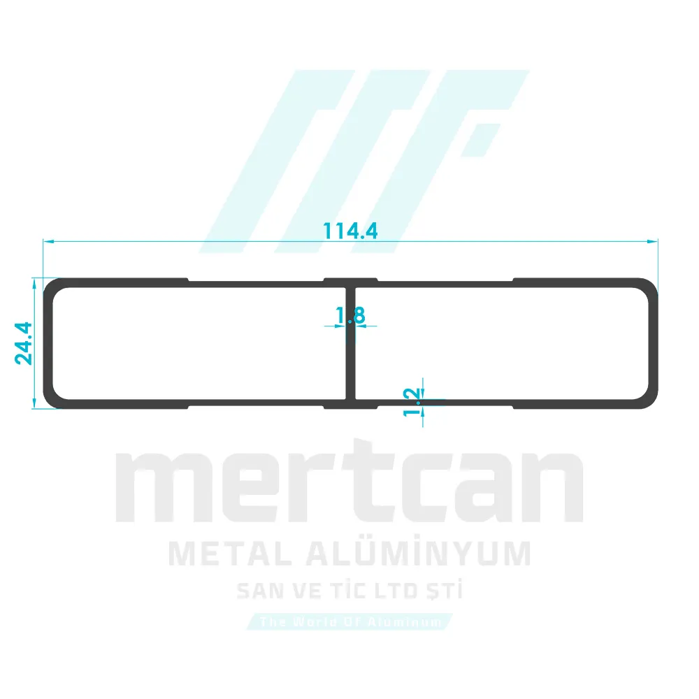 Truck Bodywork Profile (25x115mm)
