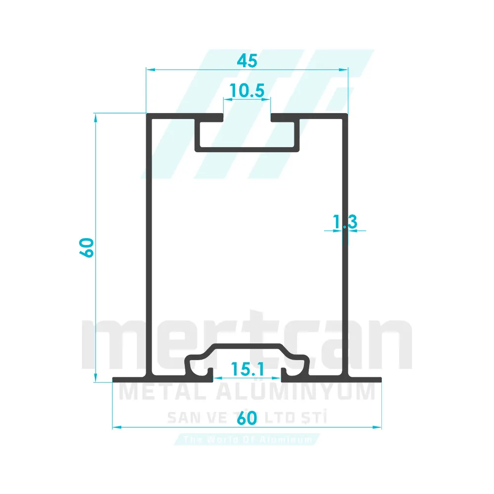 Solar System 60mm Carrier Foot Profile