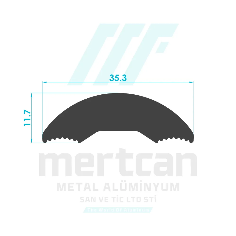 Electrical Cable Connection Terminal Profile - Top