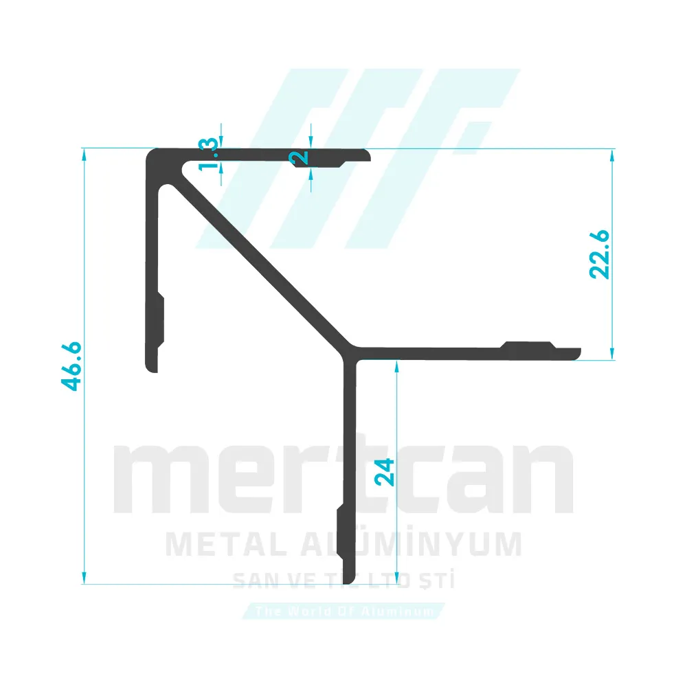 Aldoks Full Series Corner Cleat