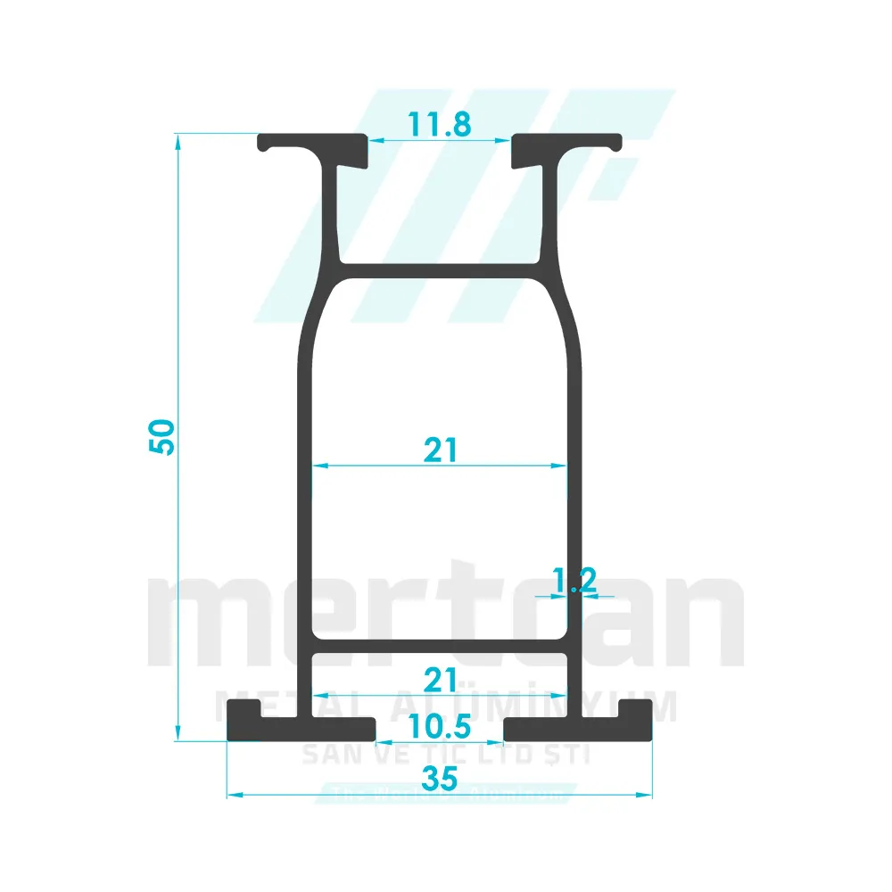 Solar System 50mm Carrier Construction Profile