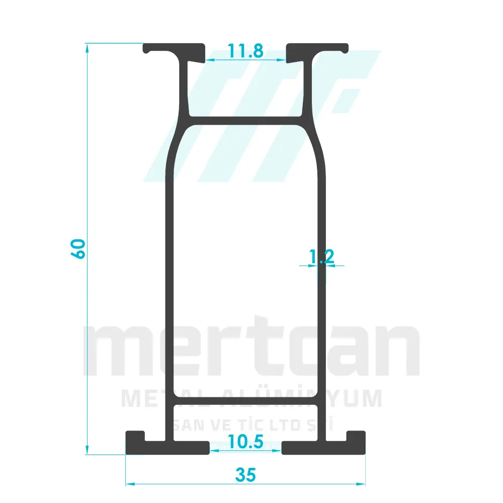 Solar System 60mm Carrier Construction Profile
